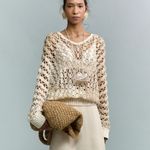 Moletom Ponto Leque Acalento | Acalento Fan-Stitch Sweatshirt