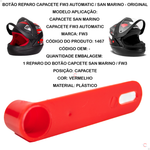 Botão Reparo Capacete FW3 Automatic  San Marino Modelo Original