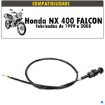 Cabo Do Afogador Nx 400 Falcon 2000 Até 2008 Modelo Original