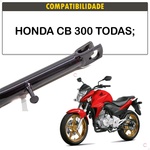 Pedal Descanso Cavalete Lateral Honda Cb300 Cbx250 Twister