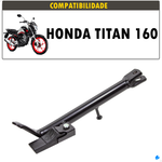 Cavalete de Apoio Lateral Titan 160 c/borracha