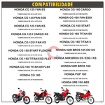 Filtro De Ar Honda Xre 190 Bros 150 160 Pop 100 Cg 125 150 Vlaflex 181