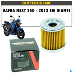 Filtro de Óleo Dafra Next 250 - 2013 em diante