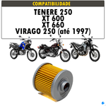 Filtro De Oleo Yamaha Xt660 Xt600 Tenere 600 Drag Star 650