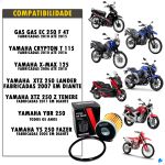 Kit com 5 Filtros de Óleo Vedamotors para Yamaha Fazer, XTZ, Lander, Tenere 250