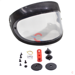 Kit Reparo Suporte Viseira San Marino com viseira cristal
