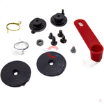 Kit Reparo Suporte Viseira San Marino com viseira cristal