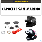 Kit de Reparos Botões Capacete San Marino