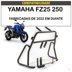 Protetor carenagem com pedaleira yamaha FZ25 250 2022 em diante