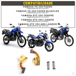 Reparo Escova Carvão Motor Arranque Fazer Lander Ténéré