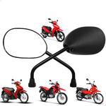 Par De Retrovisor Honda Biz 100 Biz 125 Pop 100 Bros