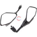Retrovisor Kawasaki Z400 Rebaixado 90º Honda Lente Convexa