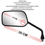 RETROV. TITAN 150 PAR LENTE PLANA ANTI REFLEXO (H)