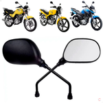 Par Espelho Retrovisor Suzuki Yes Dafra Speed Yamaha YBR