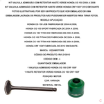 Kit Valvula Admissão com retentor Haste Verde Honda CRF 150 F 2012 em diante