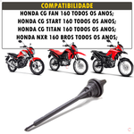 Vareta Medidor De Oleo Cg Fan 160 Titan Bros 160 Start