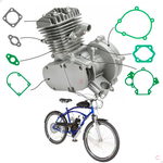 Completo de Juntas sem borracha para Motor de Bicicleta Motorizada Moskito 80cc
