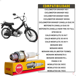 Vela de Ignição Bicicleta Motorizada Mobilete 50 60 80 cc B5HS