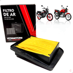 Filtro Ar Honda 125, 150, 160 Cg, Fan, Titan 2014 Em Diante - Vedamotors S4V0210200089 
