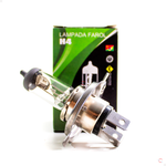 Lampada H4 Farol 35w Moto Universal Crystal Halogena Biodo 12v 35w/35w