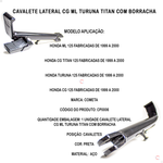Cavalete Lateral Cg Ml Turuna Titan Com Borracha