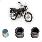 Bucha Do Amortecedor 03 Peças Para Honda Titan 125 Fan 150