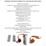 Reparo Porta Escova Carvão Cg 150 Cg 125 Cg 160 Nxr Bros Biz