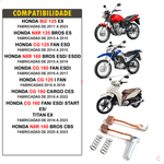 Reparo Porta Escova Carvão Cg 150 Cg 125 Cg 160 Nxr Bros Biz