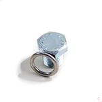 Bujão Conico 14mm Universal para carter espanado com arruela carro e moto