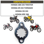 Trava Do Pinhão Honda Cbx Twister Xr250 Tornado Cb Xre 300