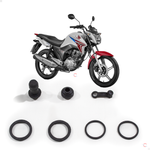 Kit Reparo Do Caliper Da Pinça Do Freio Honda Titan