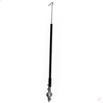 Antena Corta Pipa Fixar Guidão Preta
