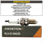 Vela de Ignição D8RC Honda Yamaha Suzuki