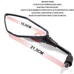 Retrovisor Kawasaki Z400 Rebaixado 90º Yamaha Lente Plana
