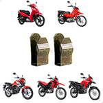 Par De Trava Presilha Do Farol Honda Biz pop Titan Nxr Bros