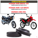 Retentor Garfo + Po Hda Cg/nxr Bros/cbx 150/nxr 125 Bros