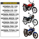 Vareta Medidor Do Nível Do Óleo Honda Cg Bros Fan Titan