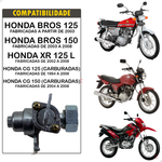 Torneira De Registro Gasolina Honda Bros Xr Cg 125 150
