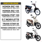 Camara KB50 225/250-17 Honda biz100 125\Pop 100 D t Mobylette