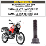 Kit Parafuso Da Coroa C/ Porca Prisioneiro Yamaha Fazer