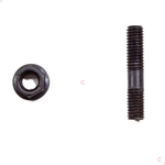 Kit Parafuso Da Coroa C/ Porca Prisioneiro Yamaha Fazer