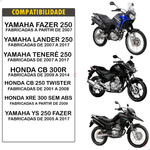 Kit Reparo Pinça Do Freio Completo De Borracha Honda Yamaha