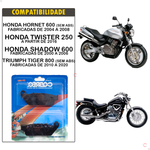 Pastilha Freio Dianteira Honda Hornet Twister Shadow Tiger
