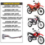 Manete Esquerdo De Embreagem Cromado Honda Crf 250 150 230 Xre 300 Tornado XR 250 Nx200