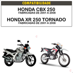 Vareta Medidora Nível Óleo Honda Cbx 250 Xr 250 01-08