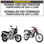 Trava Pinhão De Transmissão Honda Cbx Twister Xr 250 Tornado