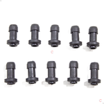 Kit C/10 Reparo Foguetinho De Borracha Pinça Freio 2 Pistões