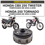 Carcaça Externa Embreagem Campana Honda Tornado Cbx 250 Twister