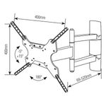 SUPORTE TRI-ART P/TV LCD 23-55 SBRP145 UN