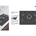 Cooktop A Gás Glass Penta 5Gg 5 Queimadores Tramontina UN